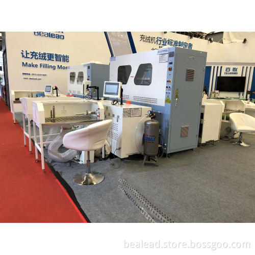 4 Ports Duck Down Filling Machine